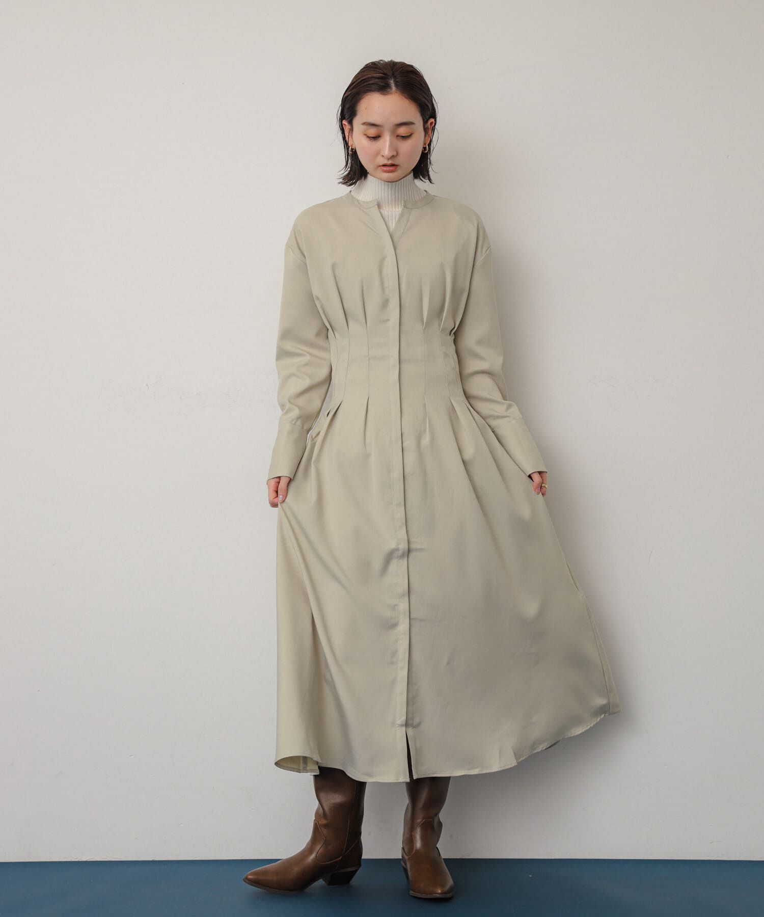 SENSE OF PLACE by URBAN RESEARCH「ポインテッドウエスタンブーツ」|ショートブーツ|