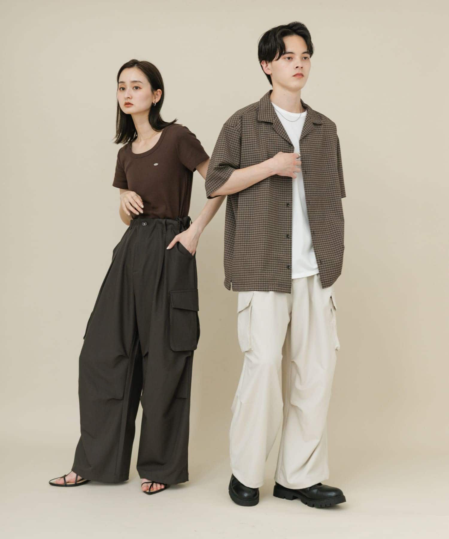 SENSE OF PLACE by URBAN RESEARCH「『ユニセックス』ワイドカーゴパンツ」|その他|