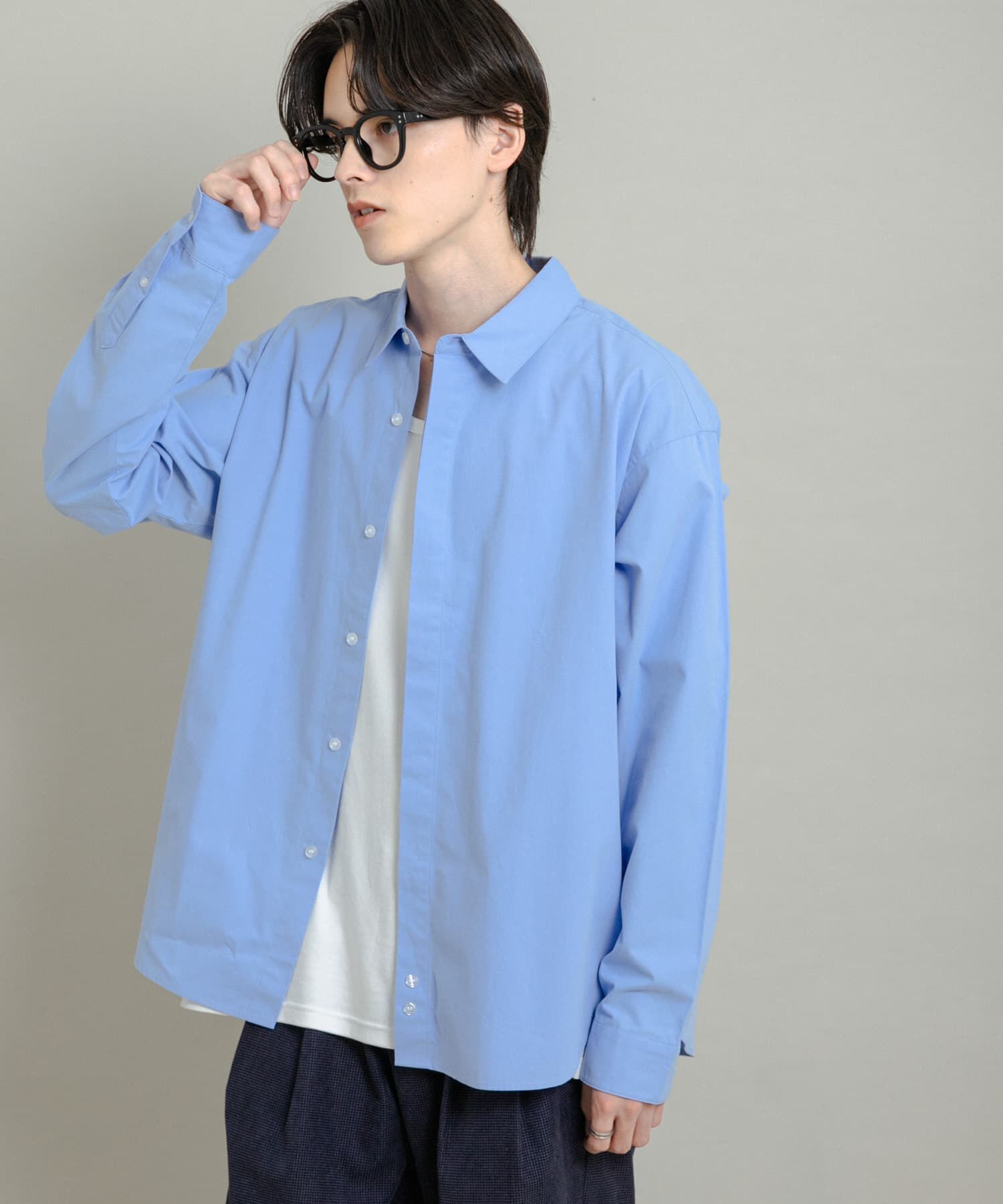 SENSE OF PLACE by URBAN RESEARCH「コンフォートピーチブロードシャツ」|シャツ・ブラウス|