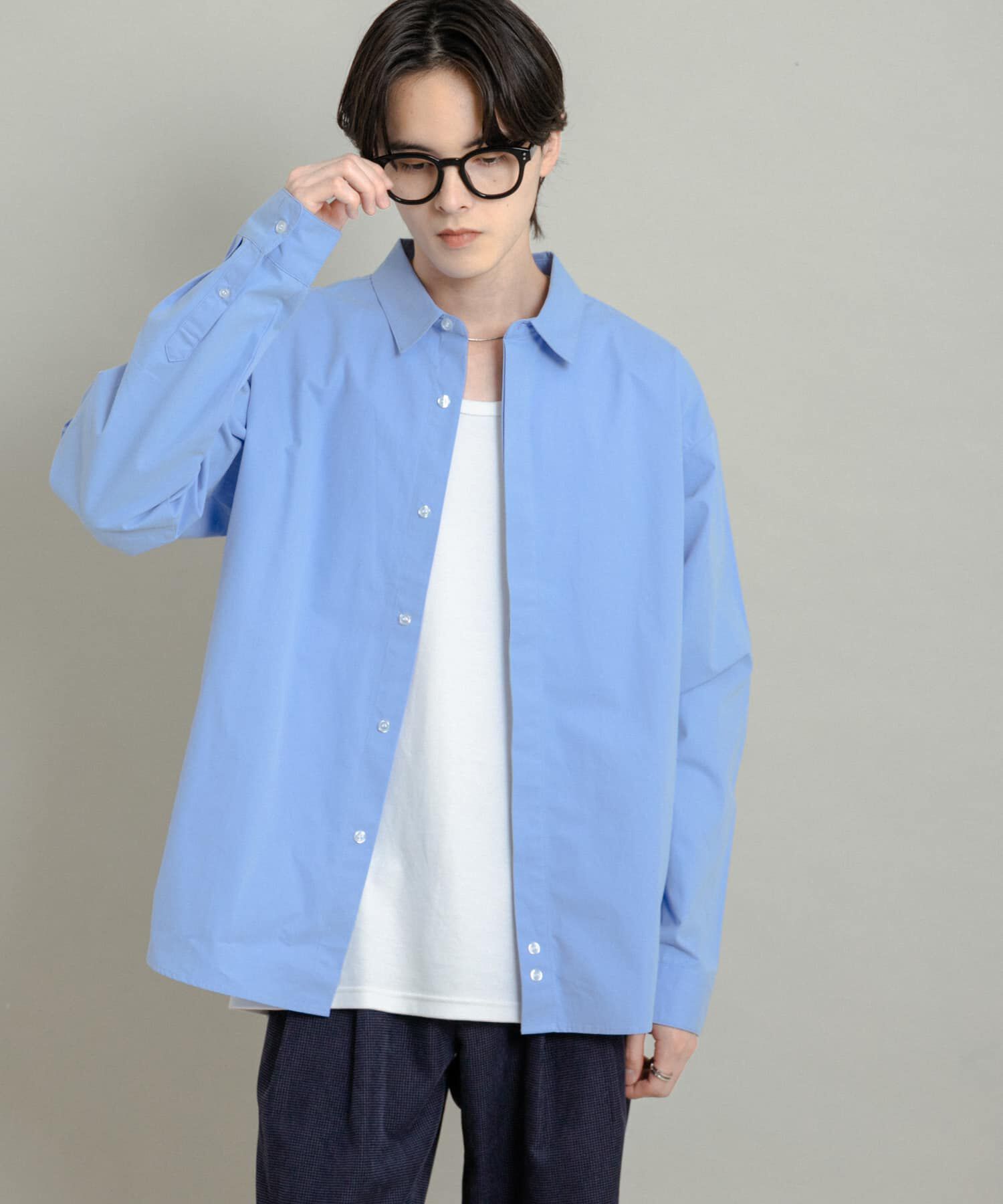 SENSE OF PLACE by URBAN RESEARCH「コンフォートピーチブロードシャツ」|シャツ・ブラウス|