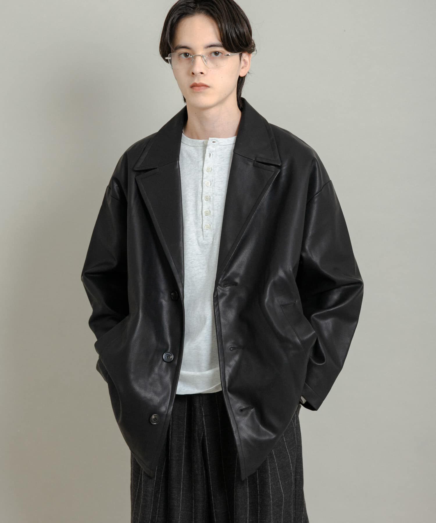 SENSE OF PLACE by URBAN RESEARCH「FLミドルジャケット」|その他|ブラック