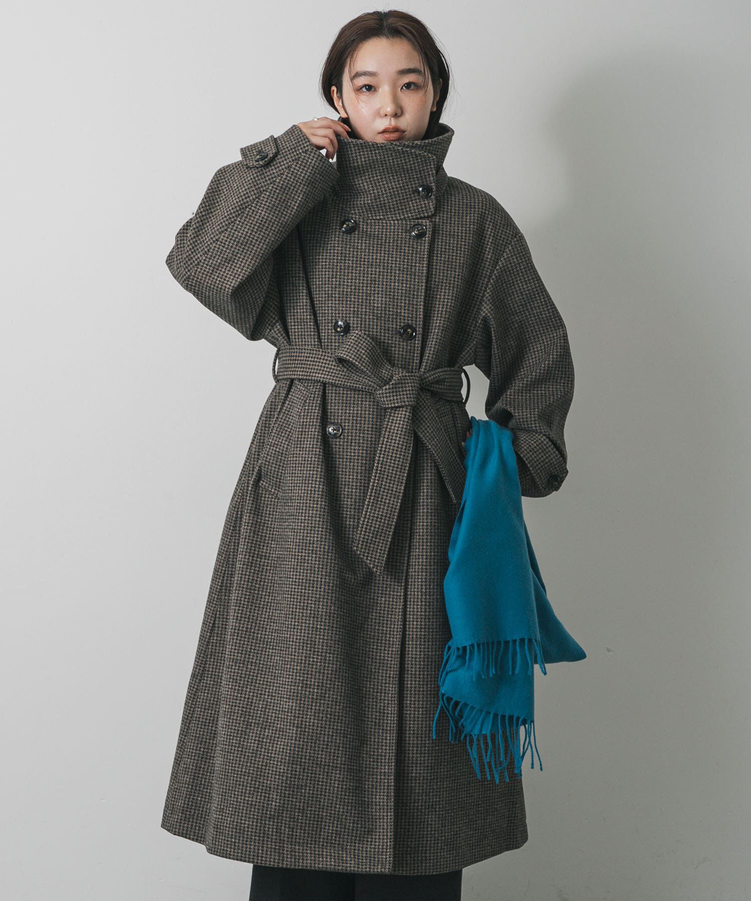 SENSE OF PLACE by URBAN RESEARCH「フリンジストール」|マフラー|