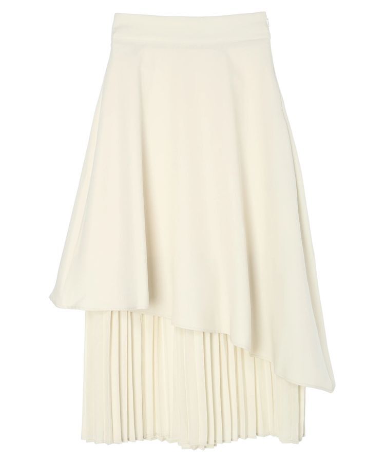 earth music&ecology「プリーツドッキングスカート」|スカート|