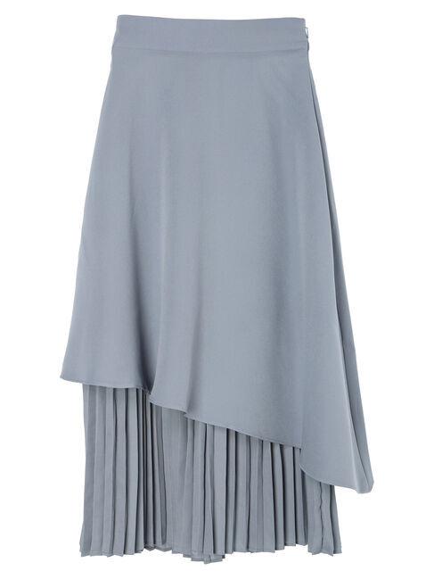 earth music&ecology「プリーツドッキングスカート」|スカート|
