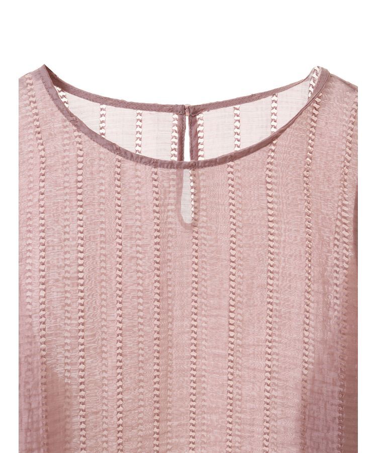 earth music&ecology「キャンディースリーブシアーブラウス」|シャツ・ブラウス|