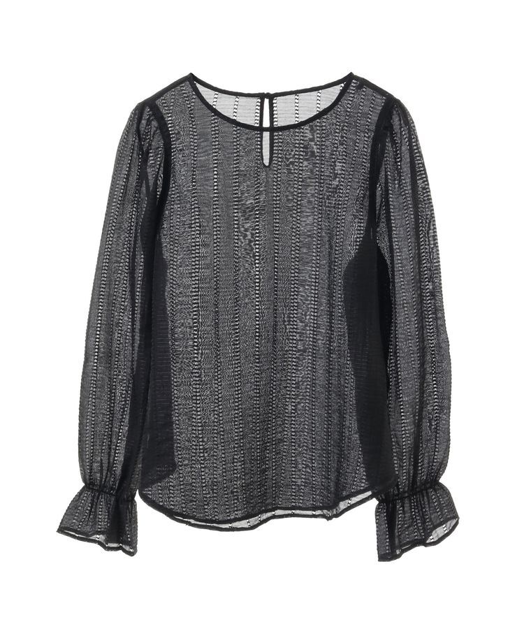 earth music&ecology「キャンディースリーブシアーブラウス」|シャツ・ブラウス|