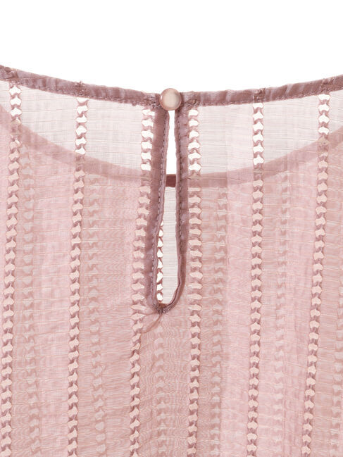 earth music&ecology「キャンディースリーブシアーブラウス」|シャツ・ブラウス|