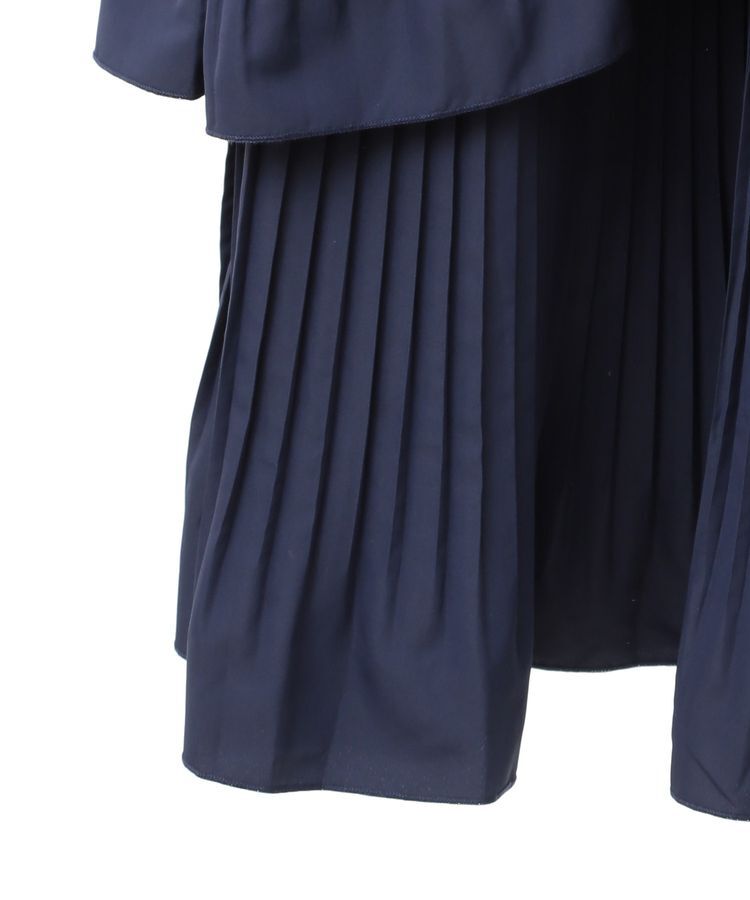 earth music&ecology「プリーツティアードスカート」|フレア|