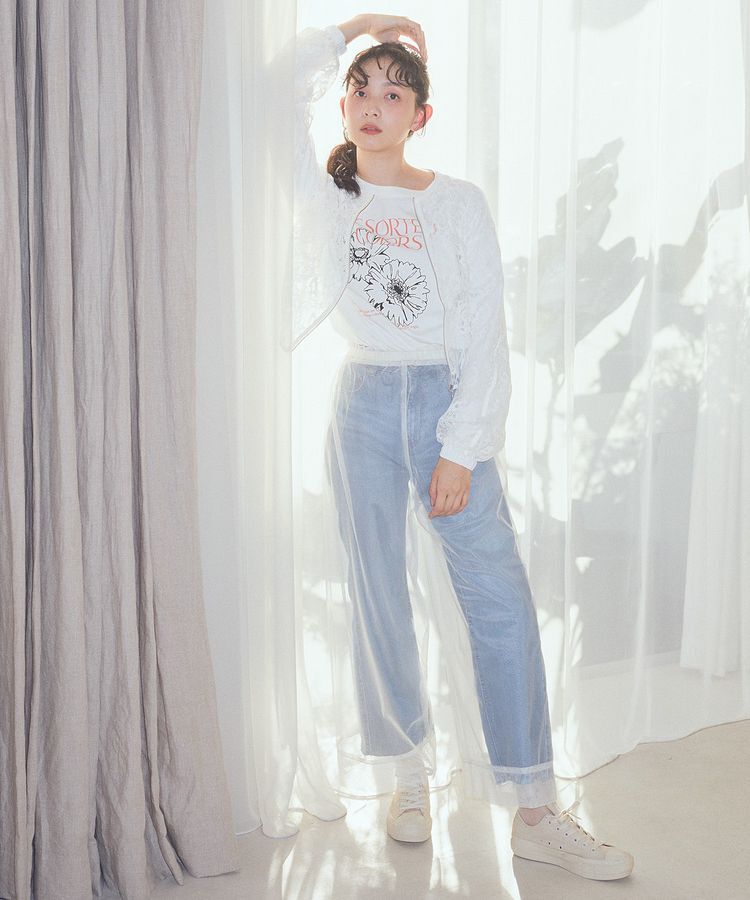 earth music&ecology「シアーレイヤードパンツ」|その他|