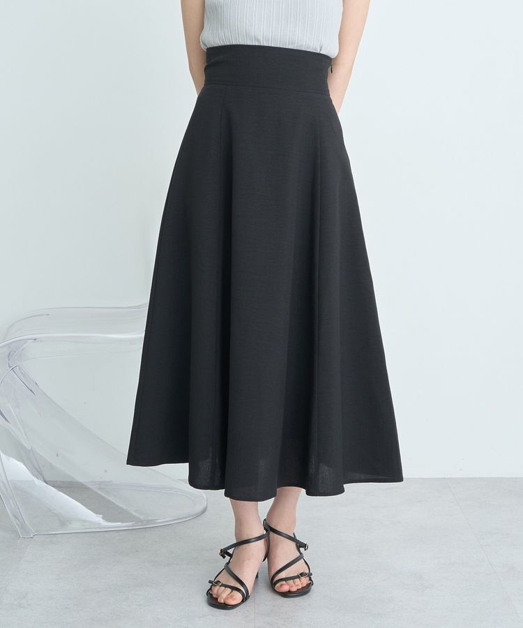 earth music&ecology「バックレースアップスカート」|フレア|