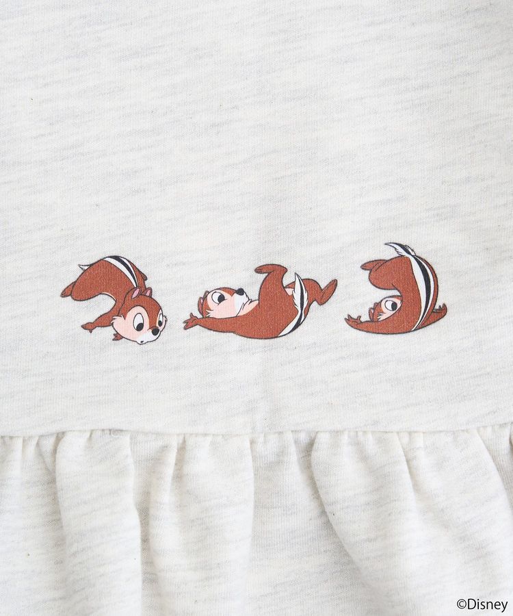 earth music&ecology「チップ&デール/フリル裏毛プルオーバー」|Tシャツ・カットソー|