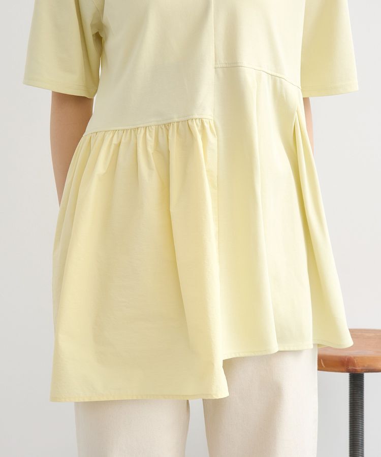 earth music&ecology「ドッキングヘムプルオーバー」|Tシャツ・カットソー|