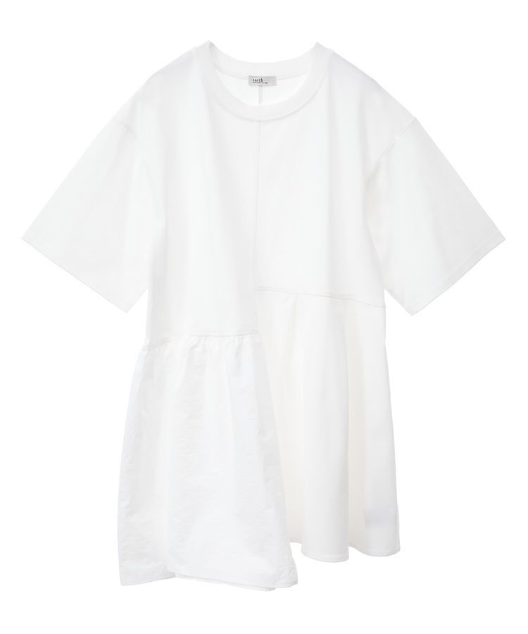 earth music&ecology「ドッキングヘムプルオーバー」|Tシャツ・カットソー|