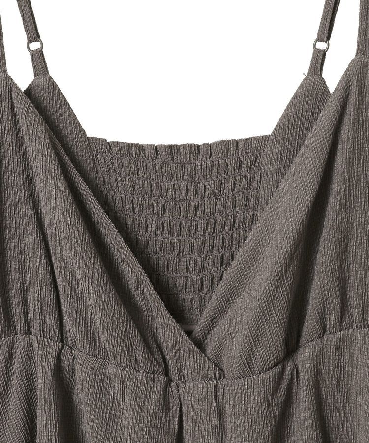 earth music&ecology「ペプラムロンパース」|オールインワン|