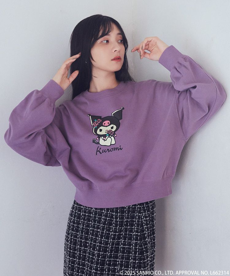 earth music&ecology「マイメロディ&クロミ/earth レトロアートスウェット」|スウェット・ジャージ|