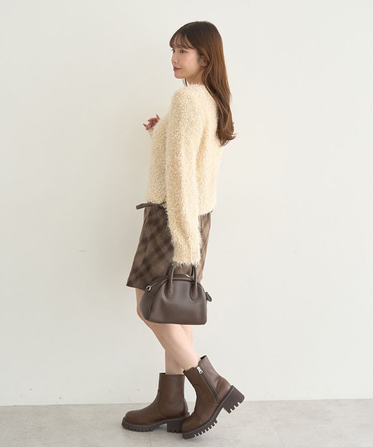 earth music&ecology「ORiental TRaffic サイドジップブーツ」|ショートブーツ|