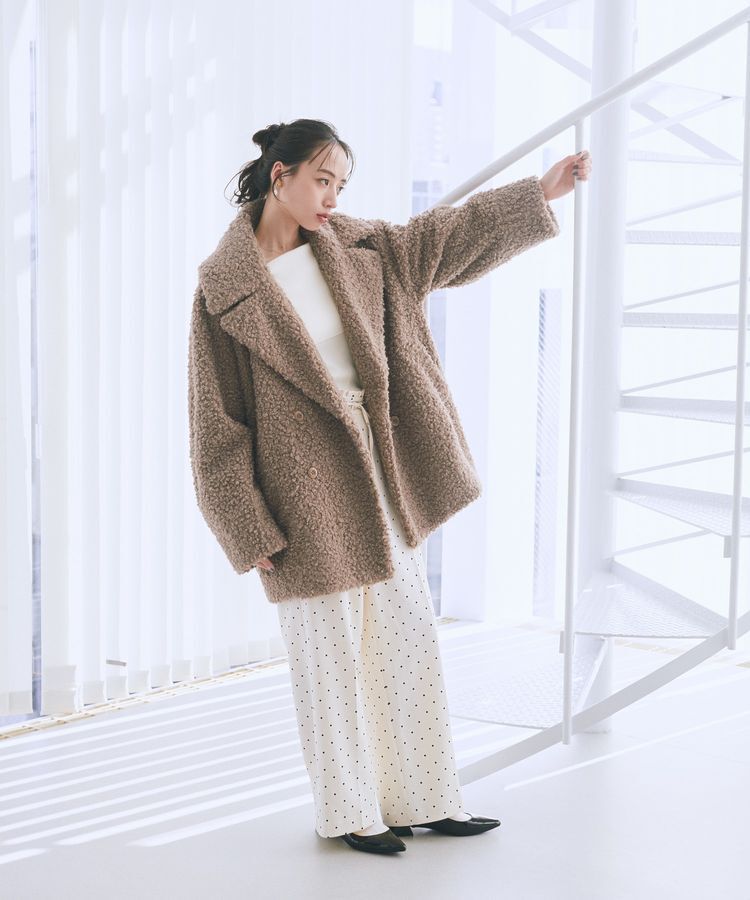 earth music&ecology「ループファーコート」|その他|