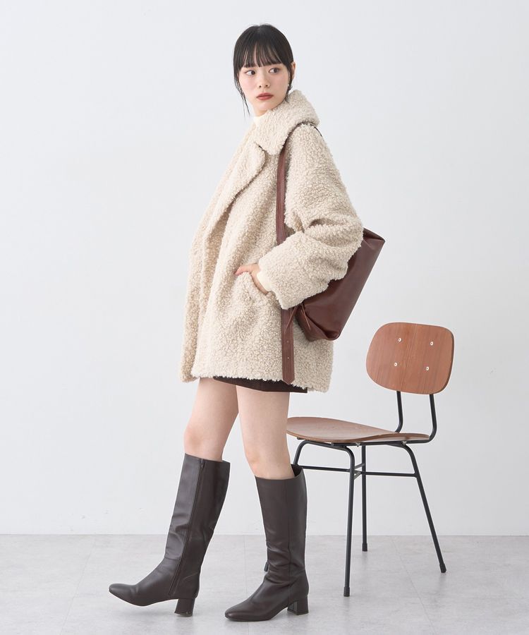 earth music&ecology「ループファーコート」|その他|