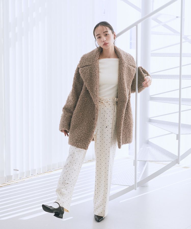 earth music&ecology「ループファーコート」|その他|