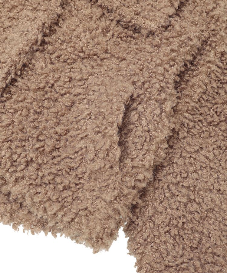 earth music&ecology「プードルファーショートブルゾン」|ブルゾン・スタジャン|