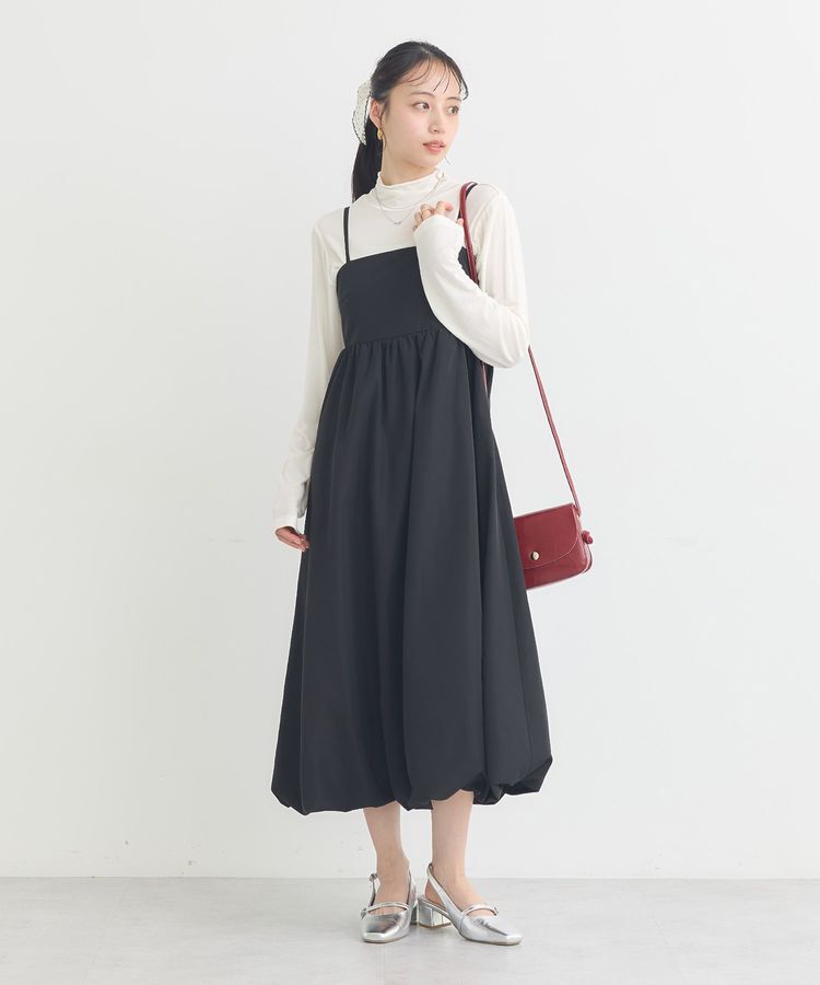 earth music&ecology「あったかフェミニンインナー(シアーハイネック)」|Tシャツ・カットソー|