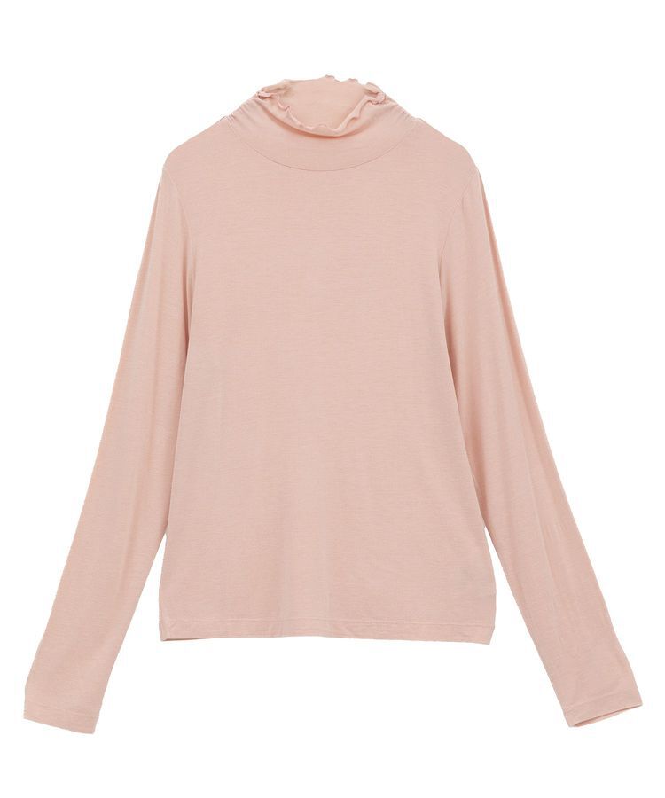 earth music&ecology「あったかフェミニンインナー(シアーハイネック)」|Tシャツ・カットソー|