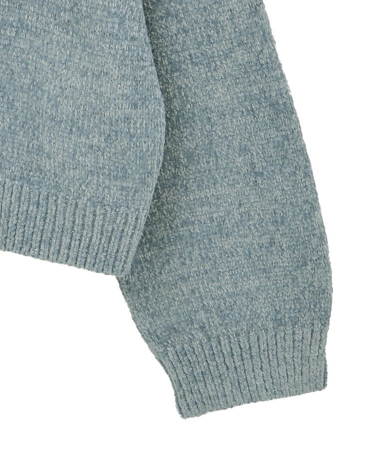 earth music&ecology「ベロアフーディージップニットカーディガン」|カーディガン|