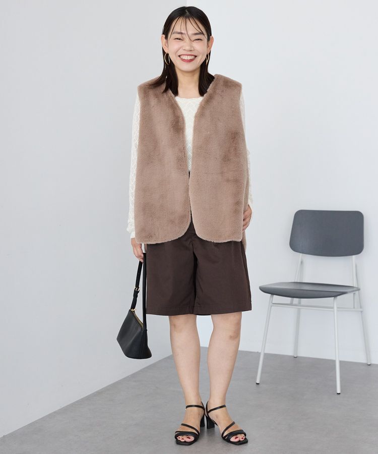 AMERICAN HOLIC「【選べる丈】ファーベスト」|ベスト・ジレ|