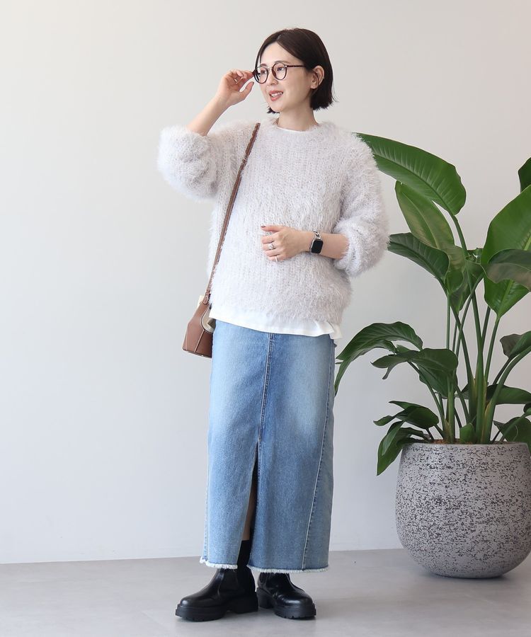 AMERICAN HOLIC「シャギーニットプルオーバー」|ニット・セーター|