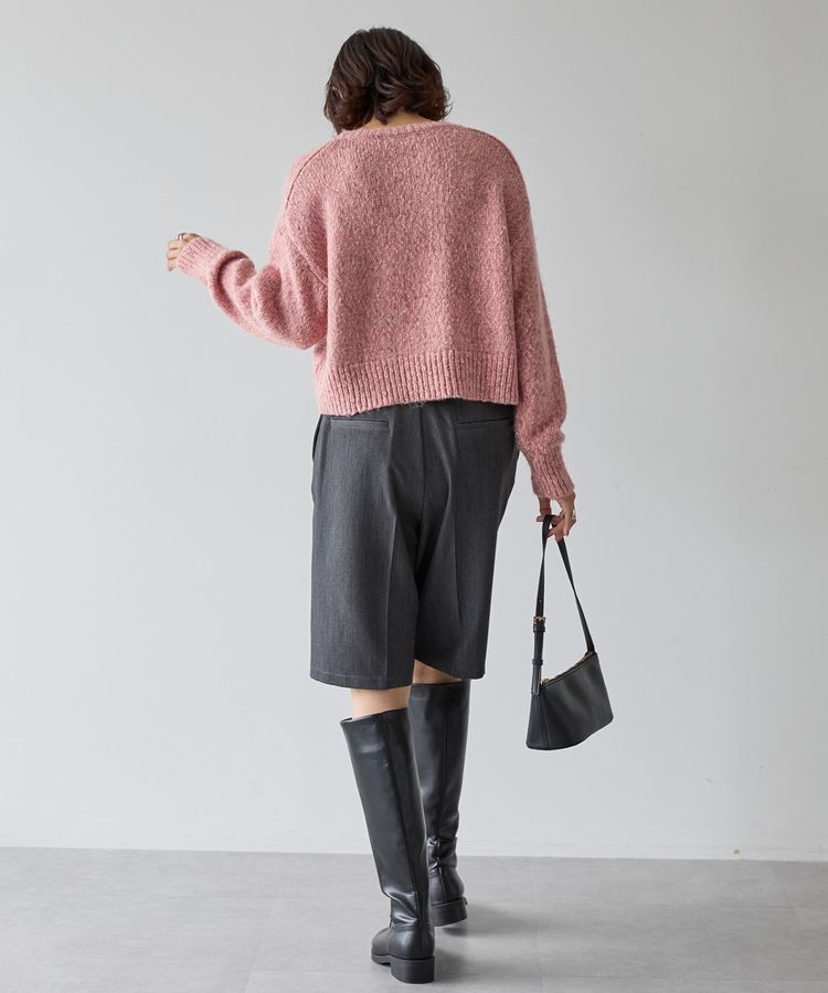 AMERICAN HOLIC「ラメmixネップニットプルオーバー」|ニット・セーター|