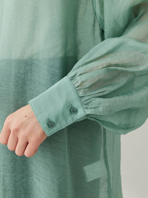 Green Parks「・ELENCARE　DUE　シアーシャツチュニック」|チュニック|