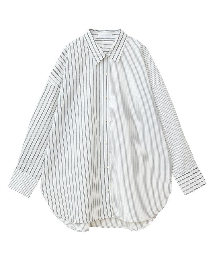 Green Parks「イージーケアストライプシャツ」|シャツ・ブラウス|