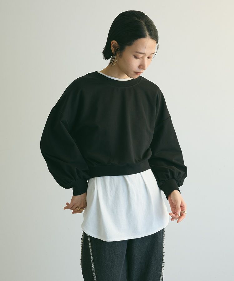 armonia「armonia.バックレースアップスウェット」|スウェット・ジャージ|