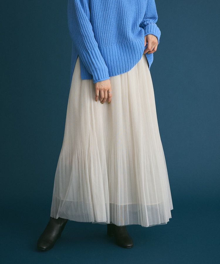 Green Parks「ラメチュールプリーツスカート」|スカート|
