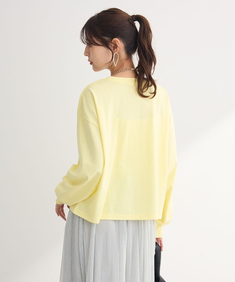 Green Parks「刺繍ロゴクロップドTシャツ」|Tシャツ・カットソー|