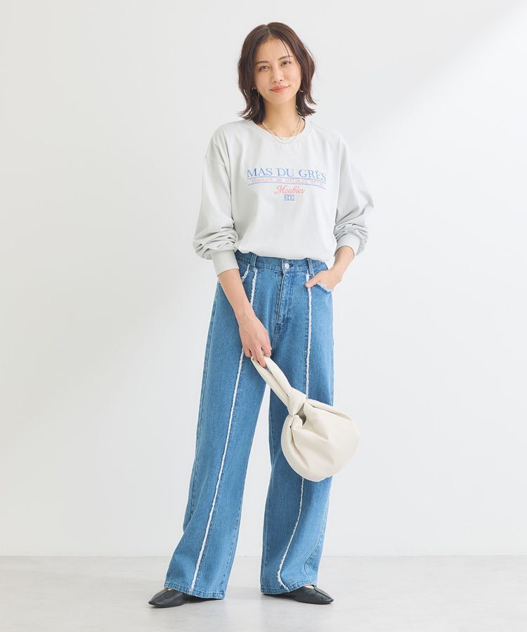 Green Parks「刺繍ロゴクロップドTシャツ」|Tシャツ・カットソー|