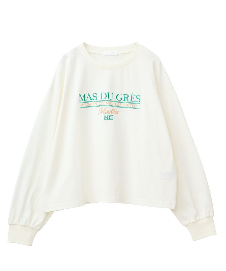 Green Parks「刺繍ロゴクロップドTシャツ」|Tシャツ・カットソー|