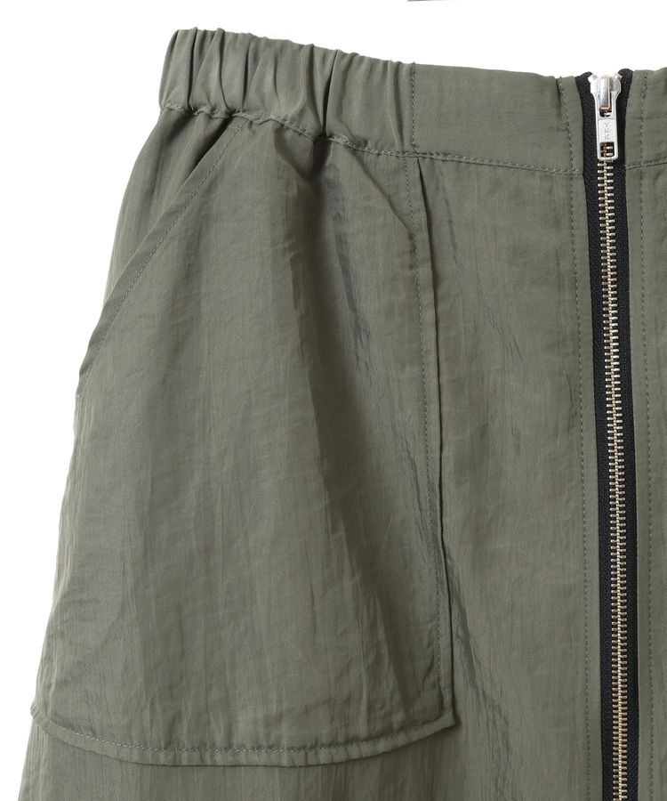 Green Parks「フロントZipコクーンスカート」|スカート|