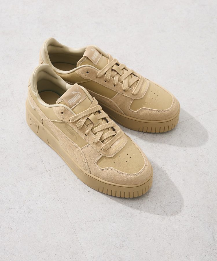 Green Parks「■PUMA キャリーナストリートSD」|スニーカー|Beige