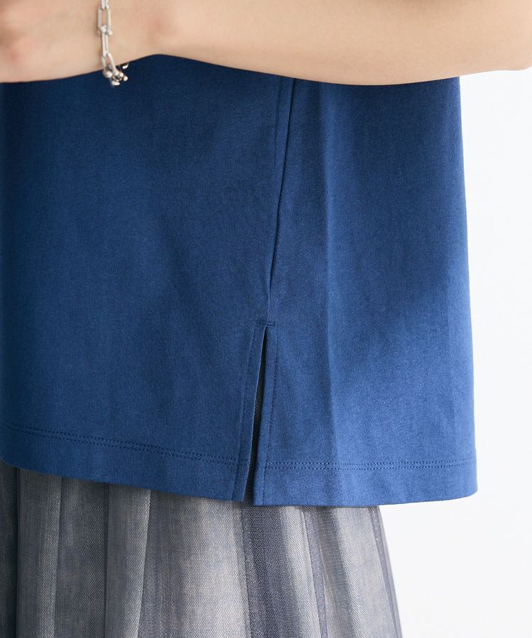 Green Parks「多段フェミニンロゴボックスTシャツ」|Tシャツ・カットソー|