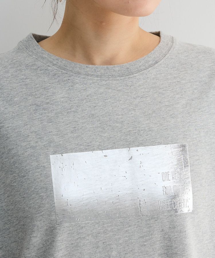 Green Parks「・ELENCARE DUE 箔プリントTEE」|Tシャツ・カットソー|