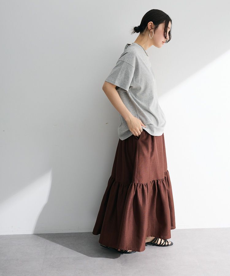 Green Parks「・ELENCARE DUE 箔プリントTEE」|Tシャツ・カットソー|