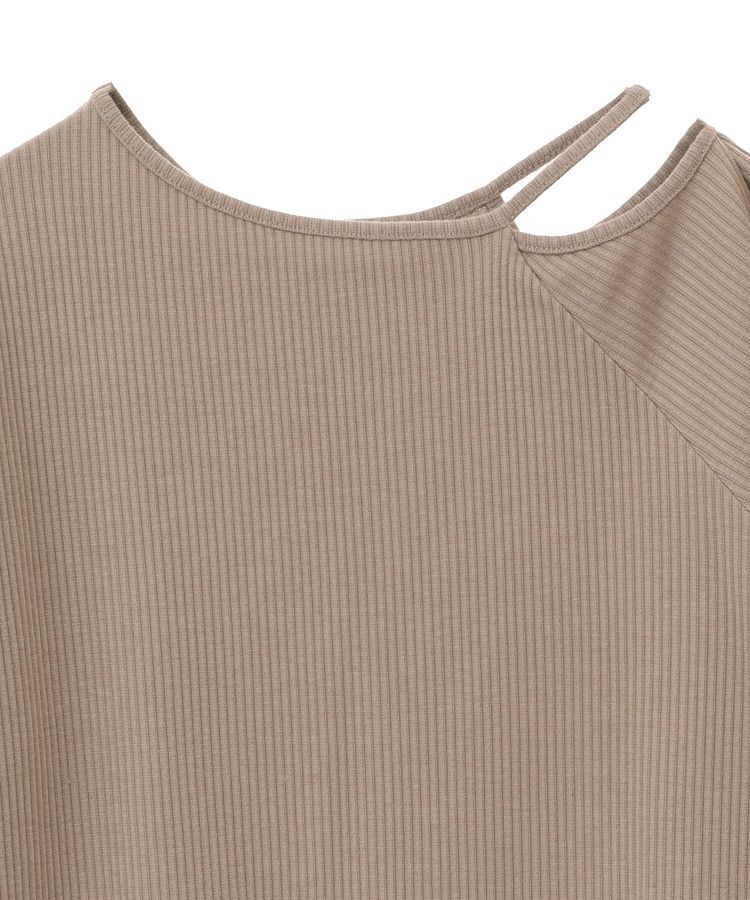 Green Parks「5分袖テレコリブプルオーバー」|Tシャツ・カットソー|