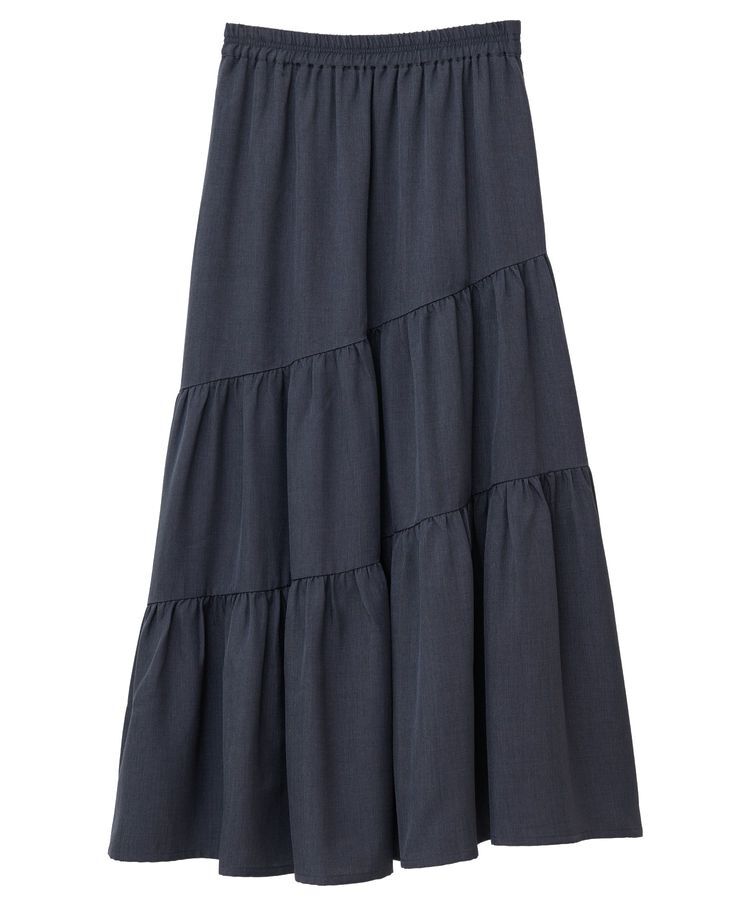 Green Parks「・ELENCARE DUE リネンライクフレアスカート」|フレア|