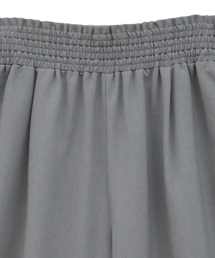 Green Parks「麻調ウエストギャザーフレアワイドパンツ」|その他|