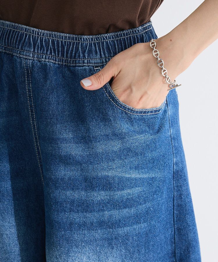 Green Parks「・DOUBLE FLAGS ワイドデニムハーフパンツ」|その他|