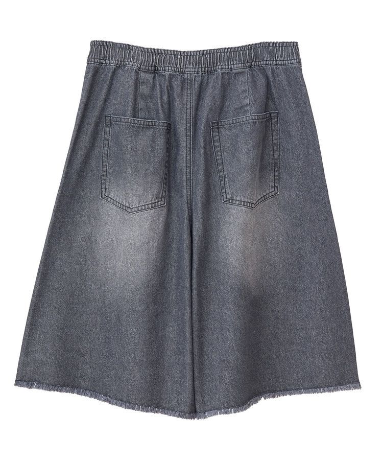 Green Parks「・DOUBLE FLAGS ワイドデニムハーフパンツ」|その他|