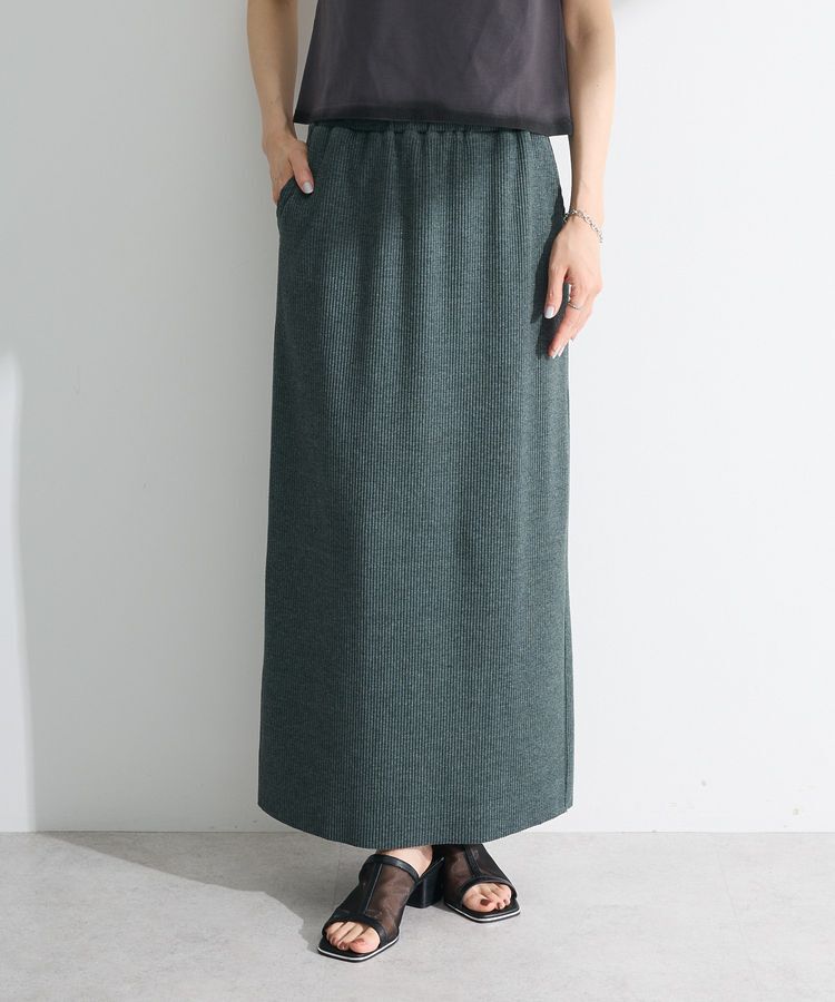 Green Parks「・ELENCARE DUE リブナロースカート」|タイト|Green