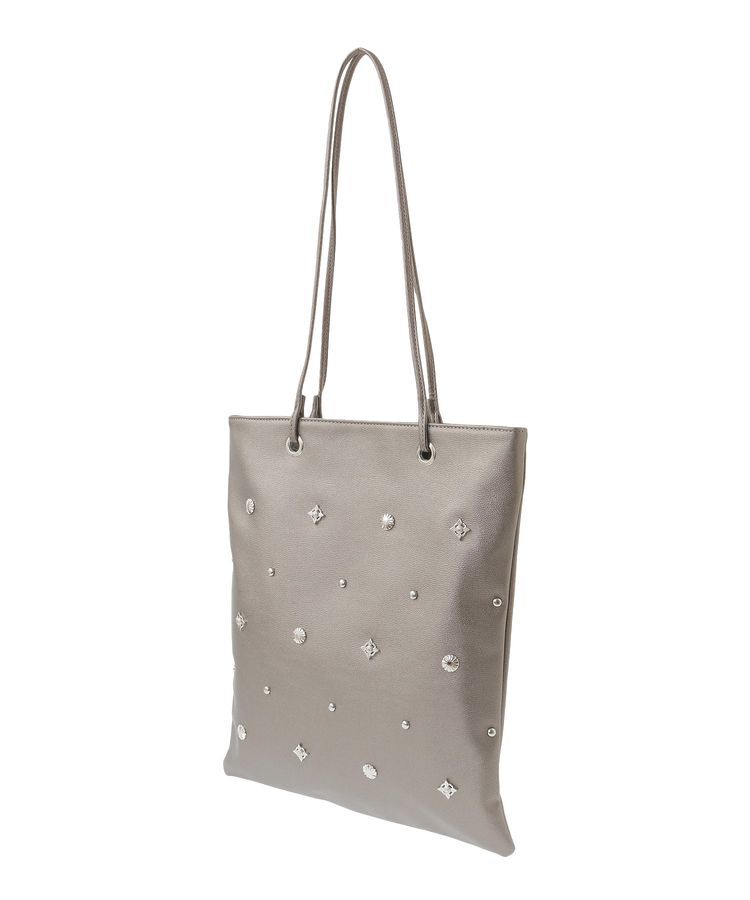 armonia「andmikka.スタッズ付A4トートバッグ」|トートバッグ|