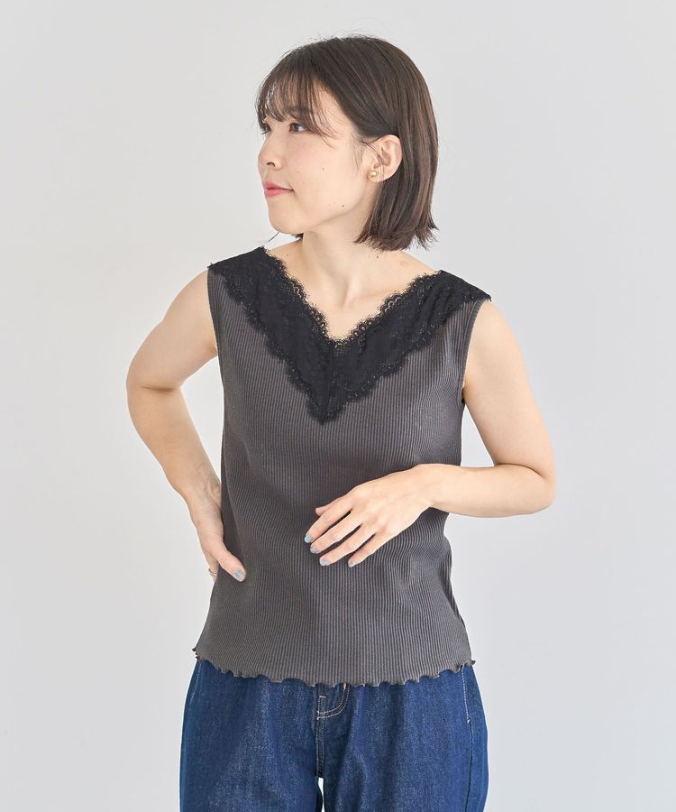 armonia「2WAY レースタンクトップ」|インナー|